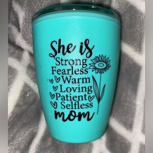 New Mothers Day Handmade 8 oz Tumbler with Lid
